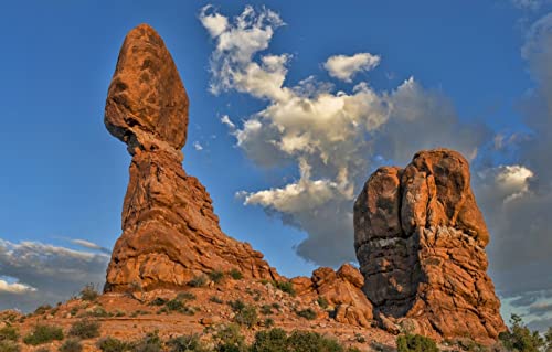 1000-teiliges 3D-Puzzle, Naturschönheit, Sonnenuntergang, Arches-Nationalpark, Balance, 38 x 52 cm 1000-teiliges 3D-Puzzle, Naturschönheit, Sonnenuntergang, Arches-Nationalpark, Balance, 38 x 52 cm von EZMLFA