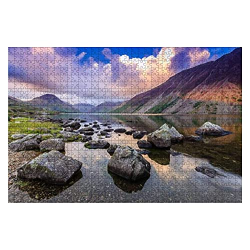 1000-teiliges Abwasser im Lake District, großes Puzzle für Erwachsene, Lernspielzeug für Kinder, kreative Spiele, Unterhaltungspuzzle, Heimdekoration, 50 x 70 cm 1000-teiliges Abwasser im Lake District, großes Puzzle für Erwachsene, Lernspielzeug für Kinder, kreative Spiele, Unterhaltungspuzzle, Heimdekoration, 50 x 70 cm von EZMLFA