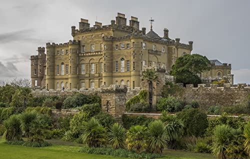 1000-teiliges Puzzle, Culzean Castle Park, Heimdekorationspuzzle, 50 x 70 cm von EZMLFA