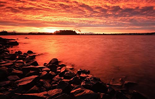 1000-teiliges Puzzle, Naturschönheit, Sonnenuntergang, 50 x 70 cm 1000-teiliges Puzzle, Naturschönheit, Sonnenuntergang, 50 x 70 cm von EZMLFA