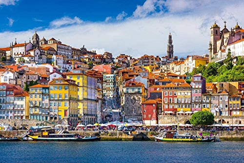 1000-teiliges Puzzle – Lissabon-Landschaft in Portugal, großes Holz, jedes Teil ist eine einzigartige intellektuelle Entwicklung, 38 x 26 cm 1000-teiliges Puzzle – Lissabon-Landschaft in Portugal, großes Holz, jedes Teil ist eine einzigartige intellektuelle Entwicklung, 38 x 26 cm von EZMLFA
