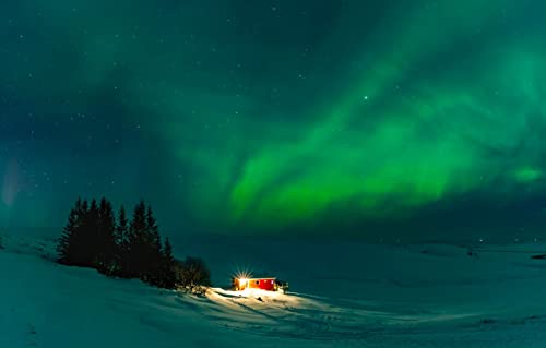 1000-teiliges Puzzle für Erwachsene, Naturschönheit, Aurora, Island, 26 x 38 cm 1000-teiliges Puzzle für Erwachsene, Naturschönheit, Aurora, Island, 26 x 38 cm von EZMLFA