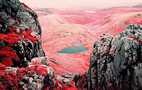 1000-teiliges Puzzle für Erwachsene, Naturschönheit, See, 50 x 70 cm von EZMLFA