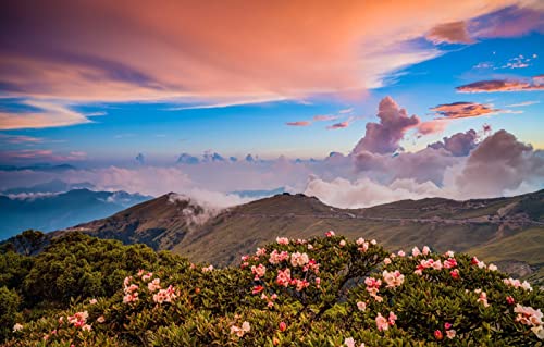 1000-teiliges Puzzle für Erwachsene, Spaß für die ganze Familie, Puzzle 1000 Teile, Geschenke für Männer, Naturlandschaft, Berge, Hügel, Taiwan, 38 x 52 cm 1000-teiliges Puzzle für Erwachsene, Spaß für die ganze Familie, Puzzle 1000 Teile, Geschenke für Männer, Naturlandschaft, Berge, Hügel, Taiwan, 38 x 52 cm von EZMLFA