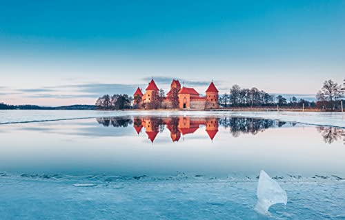 1000-teiliges Puzzle für Erwachsene, Spaß für die ganze Familie, Puzzle 1000 Teile, Geschenke für Männer, Naturlandschaft, Schloss, 50 x 70 cm 1000-teiliges Puzzle für Erwachsene, Spaß für die ganze Familie, Puzzle 1000 Teile, Geschenke für Männer, Naturlandschaft, Schloss, 50 x 70 cm von EZMLFA