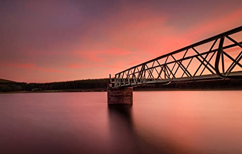 1000-teiliges Puzzle für Erwachsene, Spaß für die ganze Familie, Puzzles mit 1000 Teilen, Geschenke für Männer, Malsets für Kinder, Naturlandschaft, Sonnenuntergang, Pier, Bucht, 38 x 52 cm 1000-teiliges Puzzle für Erwachsene, Spaß für die ganze Familie, Puzzles mit 1000 Teilen, Geschenke für Männer, Malsets für Kinder, Naturlandschaft, Sonnenuntergang, Pier, Bucht, 38 x 52 cm von EZMLFA