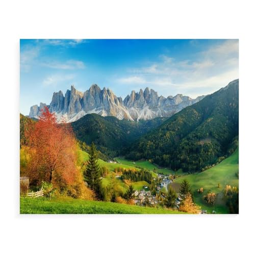 2000 Teile, Dolomiten, Dekompressionsspiel für Erwachsene, Puzzle, Studenten, Spielzeug für Kinder, Weihnachts- und Geburtstagsgeschenke, 38 x 52 cm, 70 x 100 cm 2000 Teile, Dolomiten, Dekompressionsspiel für Erwachsene, Puzzle, Studenten, Spielzeug für Kinder, Weihnachts- und Geburtstagsgeschenke, 38 x 52 cm, 70 x 100 cm von EZMLFA