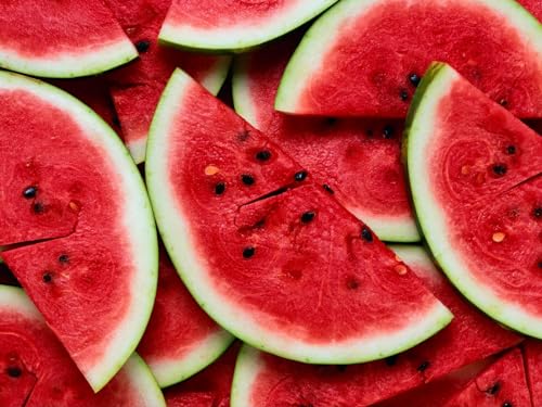 2000 Teile Puzzle für Erwachsene und Kinder ab 14 Jahren – Wassermelone, Beere, reif 70x100CM von EZMLFA