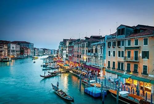 2000 Teile Wasserhauptstadt Venedig Daspuzzle Für Erwachsene Lernspielzeug 70x100CM von EZMLFA