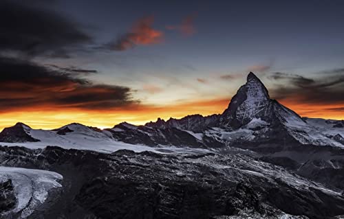 2000-teiliges Puzzle, Naturschönheit, Schweiz, Wallis, Gornergrat 70x100CM von EZMLFA
