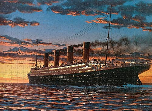 2000-teiliges Puzzle-Spielzeug Big Ship Challenge Impossible Toys 70x100CM von EZMLFA