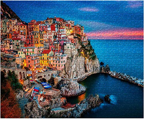 2000-teiliges Puzzle für Erwachsene und Kinder, Cinque Terre, 2000-teiliges Puzzle (70 x 50 cm), 70 x 100 cm von EZMLFA