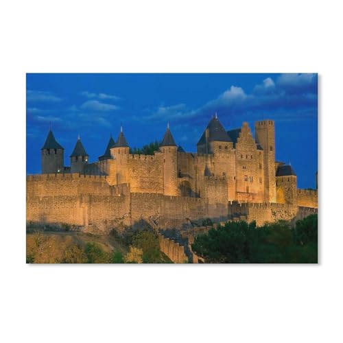 2000-teiliges Puzzle für Erwachsene und Kinder, süßer weißer Schäferhund, Bodenpuzzle zur Stressbewältigung, DIY-Wanddekoration für Zuhause, 70 x 100 cm von EZMLFA