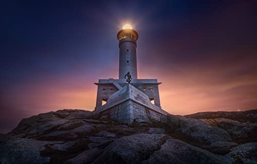3D-Puzzle, Leuchtend, 2000 Teile, Naturschönheit, Küste, Leuchtturm, 70 x 100 cm 3D-Puzzle, Leuchtend, 2000 Teile, Naturschönheit, Küste, Leuchtturm, 70 x 100 cm von EZMLFA