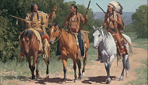 3D-Puzzle, klassisch, 1000 Teile, Indianerpferd, personalisierbar, 50 x 70 cm 3D-Puzzle, klassisch, 1000 Teile, Indianerpferd, personalisierbar, 50 x 70 cm von EZMLFA