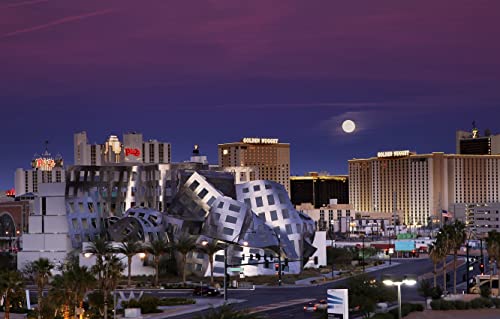 3D-Puzzle für Erwachsene, 1000 Teile, Las Vegas, Lila Mondnacht, personalisiertes Puzzle, 50 x 70 cm 3D-Puzzle für Erwachsene, 1000 Teile, Las Vegas, Lila Mondnacht, personalisiertes Puzzle, 50 x 70 cm von EZMLFA
