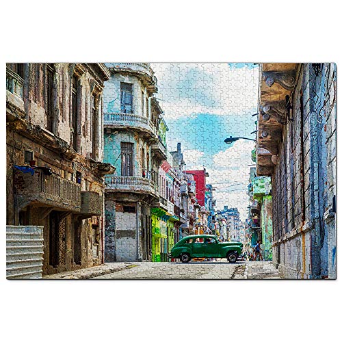 Altstadt Kuba Puzzle 2000 Teile Spiel Kunstwerk Reise Souvenir 70x100CM von EZMLFA