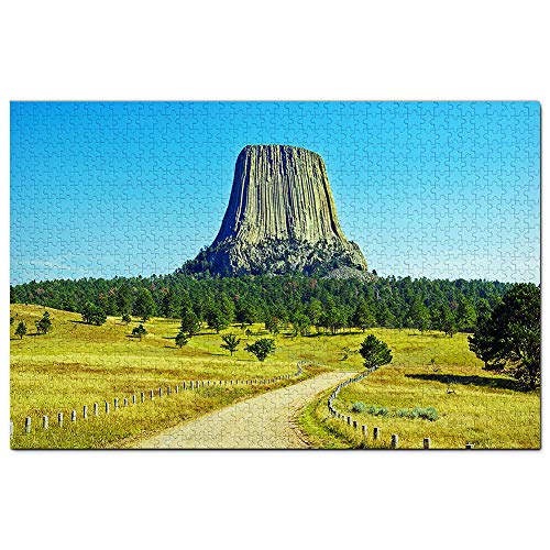 Amerika USA Devils Tower Wyoming Puzzle 1000 Teile Puzzle Spielgrafik für Erwachsene Reisesouvenir 50x70CM Amerika USA Devils Tower Wyoming Puzzle 1000 Teile Puzzle Spielgrafik für Erwachsene Reisesouvenir 50x70CM von EZMLFA