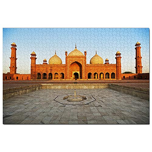 Badshahi-Moschee, Lahore, Pakistan, Puzzle, 1000 Teile, Spiel, Kunstwerk, Reisesouvenir, Holz, 52 x 38 cm Badshahi-Moschee, Lahore, Pakistan, Puzzle, 1000 Teile, Spiel, Kunstwerk, Reisesouvenir, Holz, 52 x 38 cm von EZMLFA