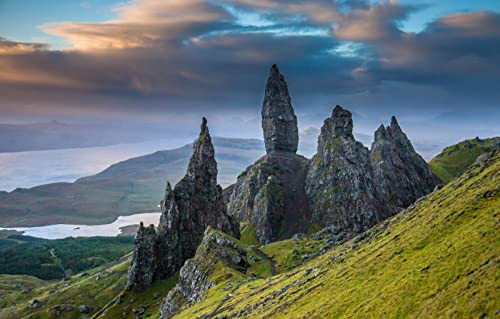Baustellen-Puzzle, 1000 Teile, Naturschönheit, Schottland, 50 x 70 cm Baustellen-Puzzle, 1000 Teile, Naturschönheit, Schottland, 50 x 70 cm von EZMLFA