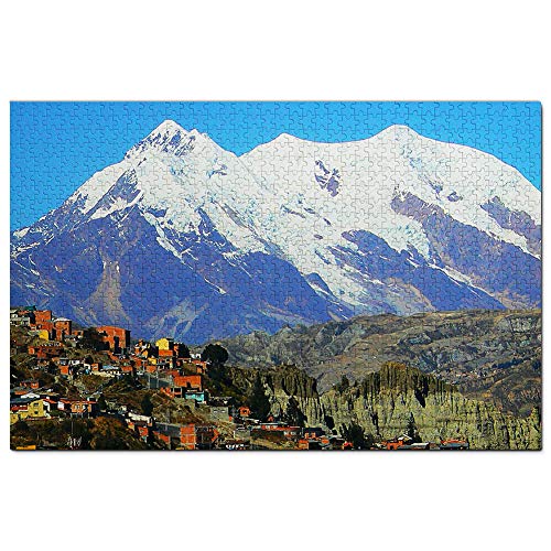 Bolivien La Paz Anden Puzzle 2000 Teile Spiel Kunstwerk Reise Souvenir Papier 70x100CM von EZMLFA