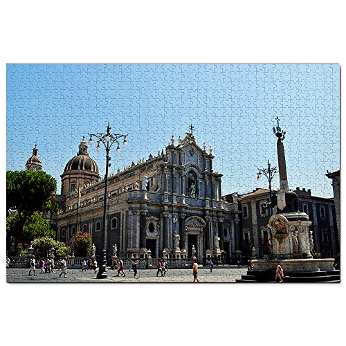 Catania Kathedrale Italien Puzzle 1000 Teile Puzzle Spiel für Erwachsene Grafik Reise Souvenir 50x70CM Catania Kathedrale Italien Puzzle 1000 Teile Puzzle Spiel für Erwachsene Grafik Reise Souvenir 50x70CM von EZMLFA
