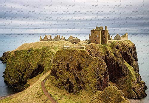 Dunnottar Castle Stonehaven Schottland 1000-teiliges Puzzle ' Holz-Material 52x38CM Dunnottar Castle Stonehaven Schottland 1000-teiliges Puzzle ' Holz-Material 52x38CM von EZMLFA