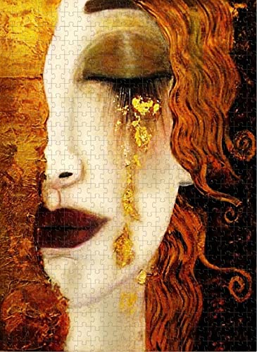 Erwachsene 2000 Teile Golden Tears Spielzeug Entspannungspuzzle 70x100CM von EZMLFA