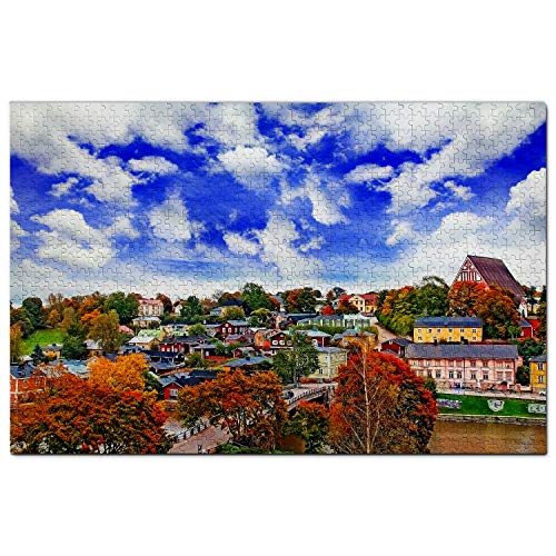 Finnland Puzzle 1000 Teile Finnland Porvoo Puzzle Spiel Kunstwerk Reise Souvenir Papier 50x70CM Finnland Puzzle 1000 Teile Finnland Porvoo Puzzle Spiel Kunstwerk Reise Souvenir Papier 50x70CM von EZMLFA