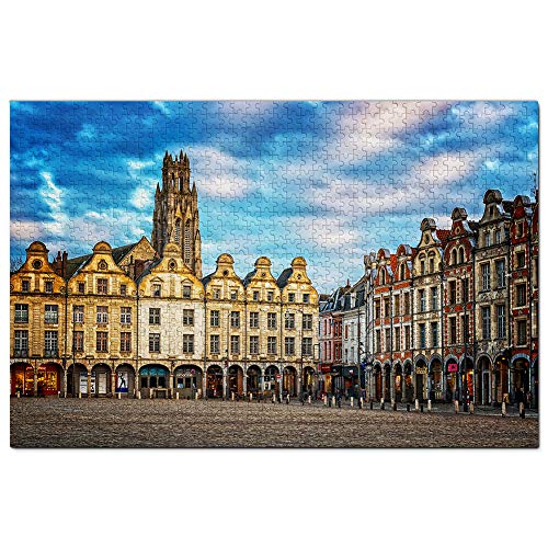 Frankreich Arras Puzzle 1000 Teile Puzzle Spiel für Erwachsene Grafik Reise Souvenir 50x70CM von EZMLFA