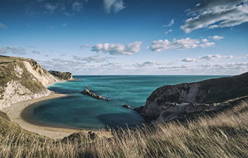 Geduldspiel für Erwachsene 3D-Puzzle 1000 Teile, Naturschönheit, England, Meer, Küste, Strand, Ozean 50x70CM Geduldspiel für Erwachsene 3D-Puzzle 1000 Teile, Naturschönheit, England, Meer, Küste, Strand, Ozean 50x70CM von EZMLFA