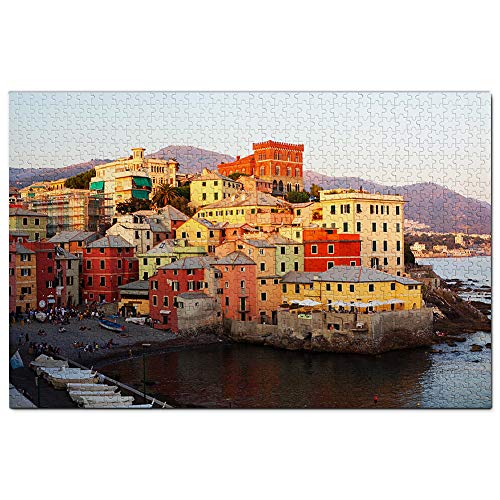 Genua Italien Puzzle 2000 Teile Puzzle Spiel für Erwachsene Grafik Reise Souvenir 70x100CM von EZMLFA