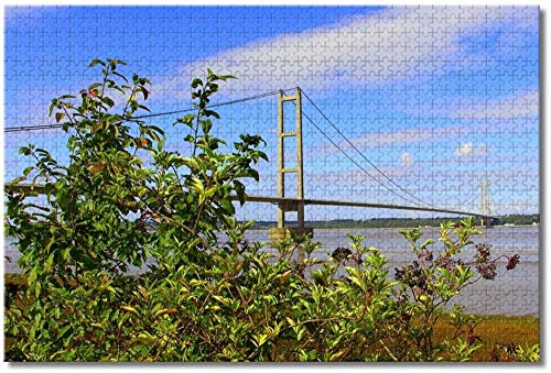 Großbritannien, England, die Humber-Brücke, Kingston-Upon-Hull, Puzzle für Erwachsene und Kinder, 1000 Teile, Puzzlespiel als Geschenk, Heimdekoration, 50 x 70 cm Großbritannien, England, die Humber-Brücke, Kingston-Upon-Hull, Puzzle für Erwachsene und Kinder, 1000 Teile, Puzzlespiel als Geschenk, Heimdekoration, 50 x 70 cm von EZMLFA