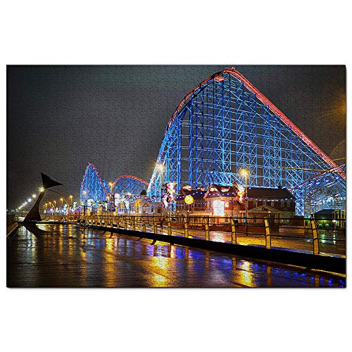 Großbritannien England Blackpool The Big One Puzzle 1000 Teile Spiel Kunstwerk Reise Souvenir 50x70CM von EZMLFA