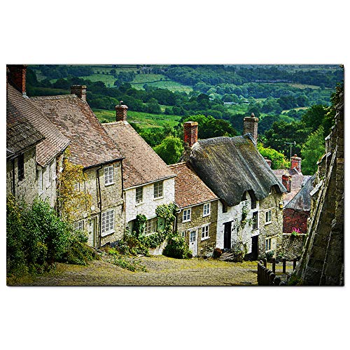 Großbritannien England Shaftesbury Puzzle 2000 Teile Puzzle Spiel für Erwachsene Grafik Reisesouvenir 70x100CM von EZMLFA
