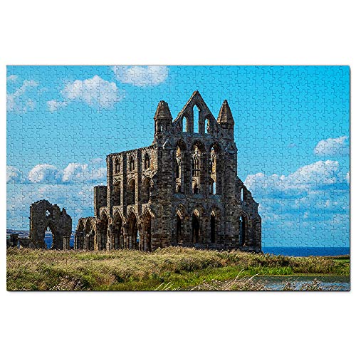 Großbritannien England Whitby Abbey Puzzle 2000 Teile Spiel Kunstwerk Reise Souvenir 70x100CM von EZMLFA