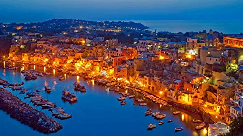 Insel Procida, Golf von Neapel, Italien, Puzzle 1000 Teile, Puzzle für Erwachsene und Kinder, 50 x 70 cm Insel Procida, Golf von Neapel, Italien, Puzzle 1000 Teile, Puzzle für Erwachsene und Kinder, 50 x 70 cm von EZMLFA