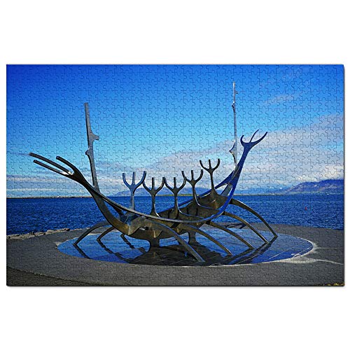 Island Sun Voyager Reykjavik Puzzle 1000 Teile Spiel Kunstwerk Reise Souvenir 38x26CM Island Sun Voyager Reykjavik Puzzle 1000 Teile Spiel Kunstwerk Reise Souvenir 38x26CM von EZMLFA
