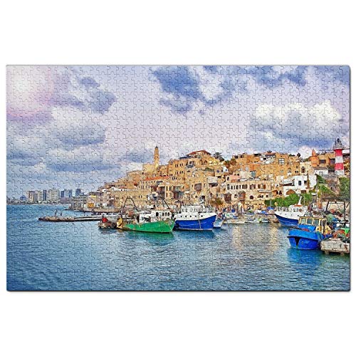 Israel-Puzzle, 2000 Teile, Israel, Jaffa, Altstadt, Tel Aviv, Puzzlespiel, Kunstwerk, Reise-Souvenir, 70 x 100 cm Israel-Puzzle, 2000 Teile, Israel, Jaffa, Altstadt, Tel Aviv, Puzzlespiel, Kunstwerk, Reise-Souvenir, 70 x 100 cm von EZMLFA