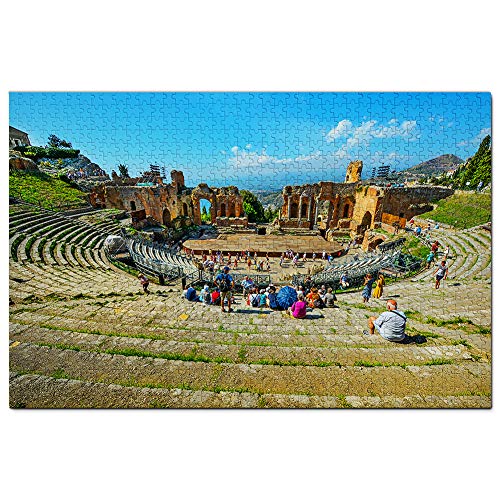 Italien Altes Theater von Taormina Puzzle 1000 Teile Puzzle Spiel für Erwachsene Grafik Reise Souvenir 26x38CM Italien Altes Theater von Taormina Puzzle 1000 Teile Puzzle Spiel für Erwachsene Grafik Reise Souvenir 26x38CM von EZMLFA