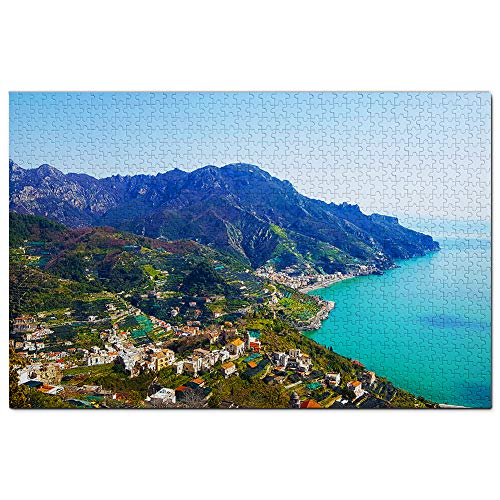 Italien Salerno Puzzle 2000 Teile Spiel Kunstwerk Reise Souvenir Papier 70x100CM von EZMLFA