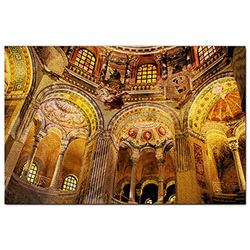 Italien San Vitale Kathedrale Ravenna Puzzle 2000 Teile Spiel Kunstwerk Reise Souvenir 70x100CM von EZMLFA