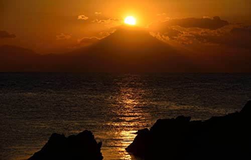 Junge 2000 Teile Puzzle Naturschönheit, Sonne, Sonnenuntergang, See 70x100CM Junge 2000 Teile Puzzle Naturschönheit, Sonne, Sonnenuntergang, See 70x100CM von EZMLFA