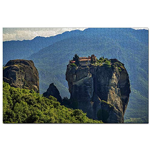 Kloster Meteora Griechenland Puzzle 1000 Teile Puzzle Spiel für Erwachsene Grafik Reise Souvenir 38x52CM Kloster Meteora Griechenland Puzzle 1000 Teile Puzzle Spiel für Erwachsene Grafik Reise Souvenir 38x52CM von EZMLFA