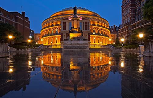 Kunstpuzzle für Erwachsene, 1000 Teile, City of London, England, Royal Albert Hall, 50 x 70 cm Kunstpuzzle für Erwachsene, 1000 Teile, City of London, England, Royal Albert Hall, 50 x 70 cm von EZMLFA