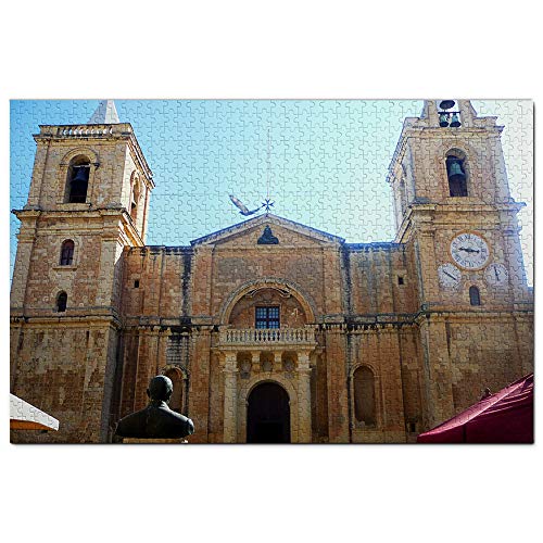 Malta St. John's Co-Cathedral Valletta Jigsaw Puzzle 1000 Stück Spiel Kunstwerk Reise Souvenir Papery 50x70CM von EZMLFA