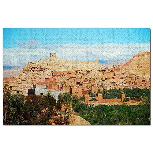 Marokko Ouarzazate Castle Puzzle 2000 Teile Puzzle für Erwachsene Spiel Grafik Reise Souvenir 70x100CM von EZMLFA