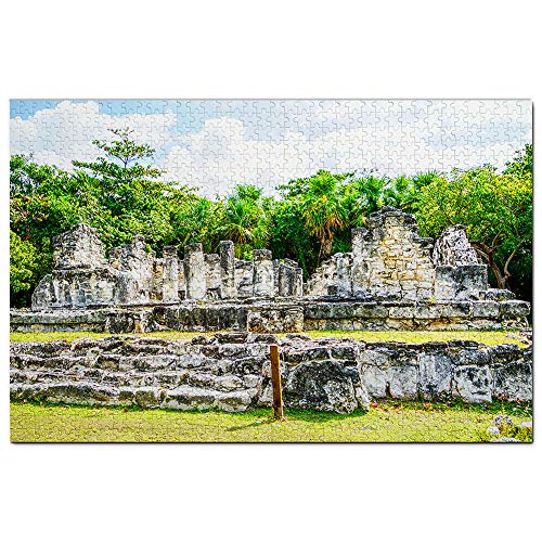 Mexiko EL Rey Archäologische Zone Cancun Puzzle 1000 Teile Spiel Kunstwerk Reise Souvenir 50x70CM von EZMLFA
