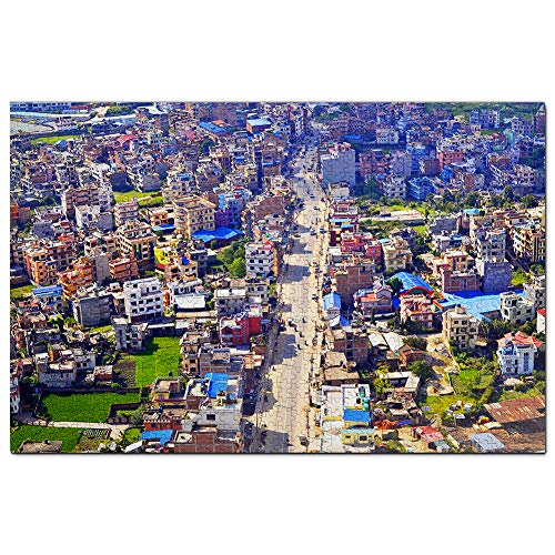 Nepal Kathmandu Puzzle 2000 Teile Spiel Kunstwerk Reise Souvenir 70x100CM von EZMLFA