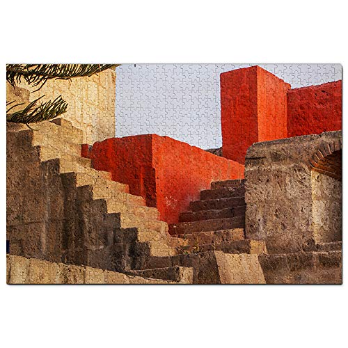 Peru St. Catherine's Monastery Arequipa Jigsaw Puzzle 1000 Stück Spiel Kunstwerk Reise Souvenir 38x52CM von EZMLFA